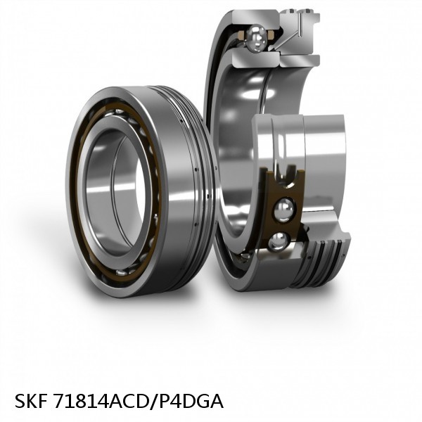 71814ACD/P4DGA SKF Super Precision,Super Precision Bearings,Super Precision Angular Contact,71800 Series,25 Degree Contact Angle