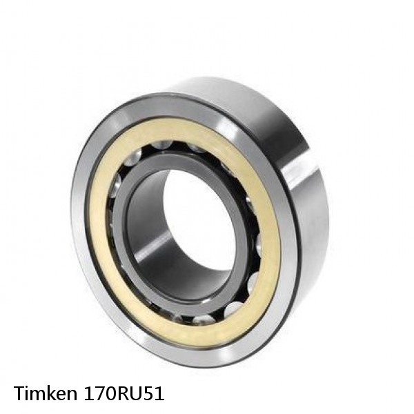 170RU51 Timken Cylindrical Roller Radial Bearing