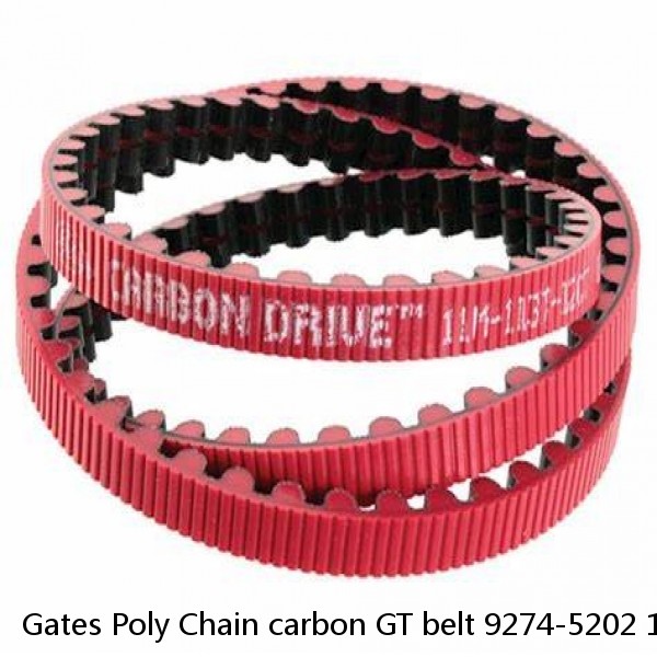 Gates Poly Chain carbon GT belt 9274-5202 14MGT-2828-37 37mm 14 pitch